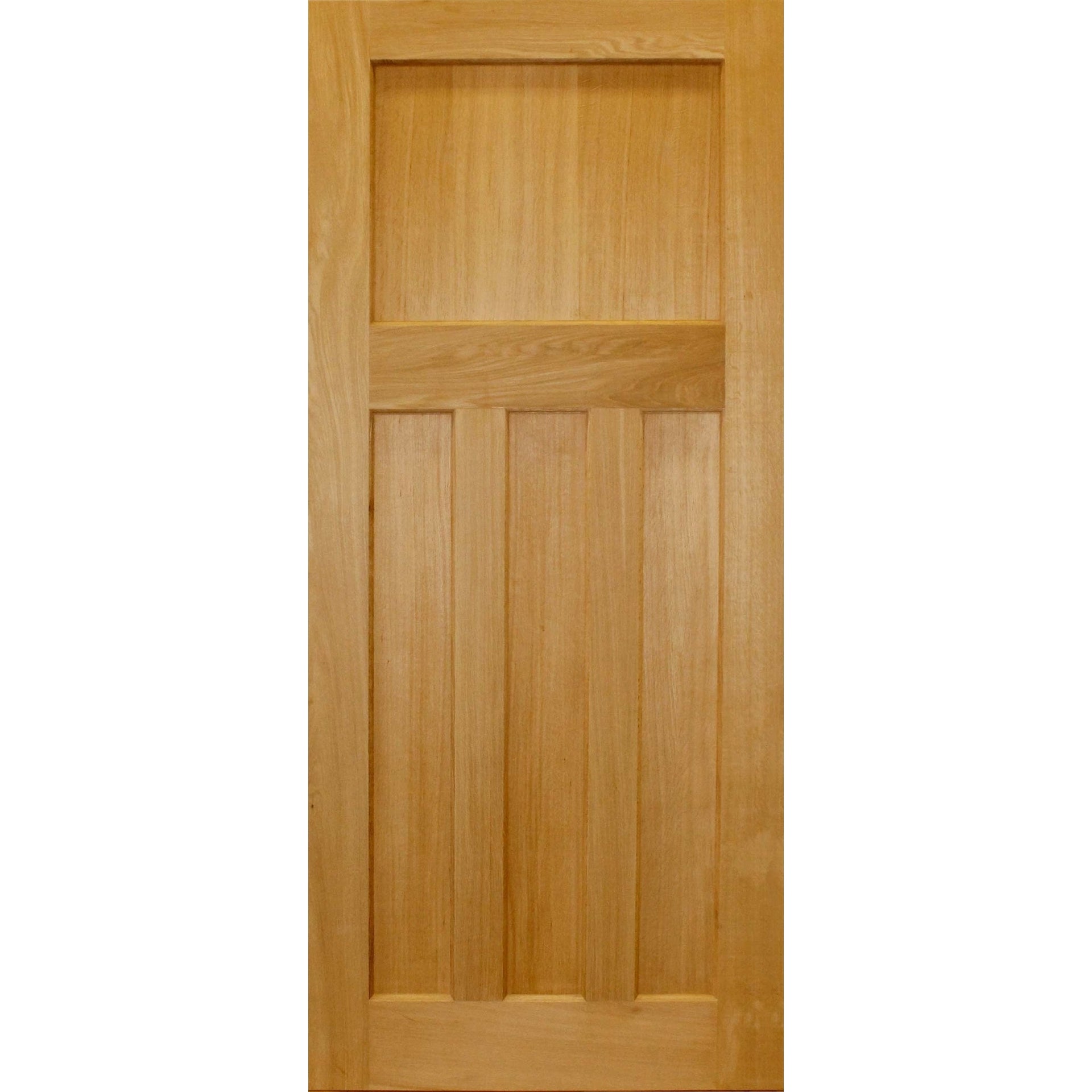 1930's Style Panelled Oak Veneer Doors