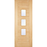 Adoorable Oak Arta Glazed External Oak Veneer Doors - Main Product Image