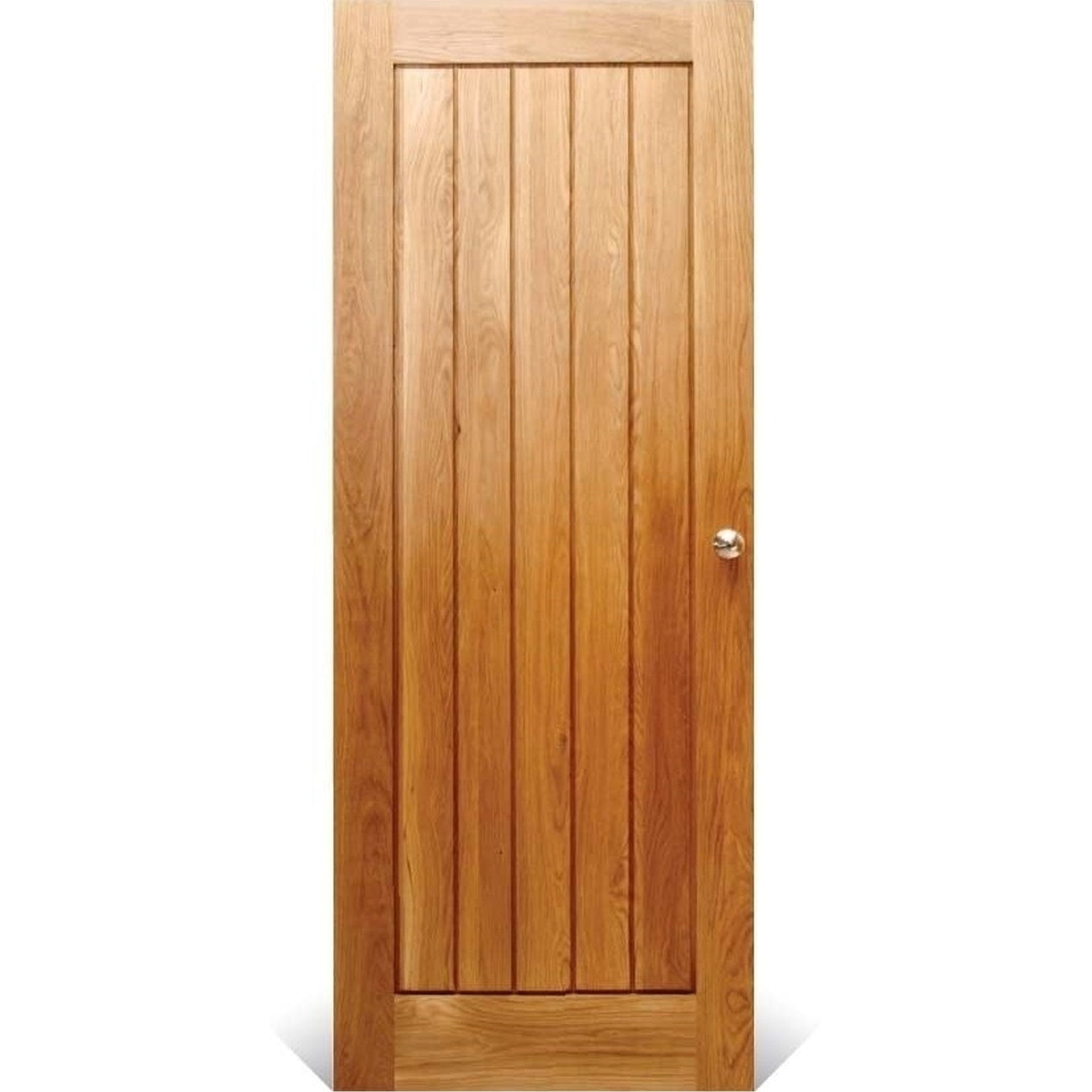 Bespoke Mexicano Contemporary Solid Oak Door - Main Product Image