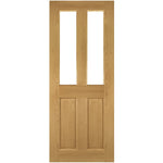 Bury Prefinished Oak Glazed FD30 Fire Door