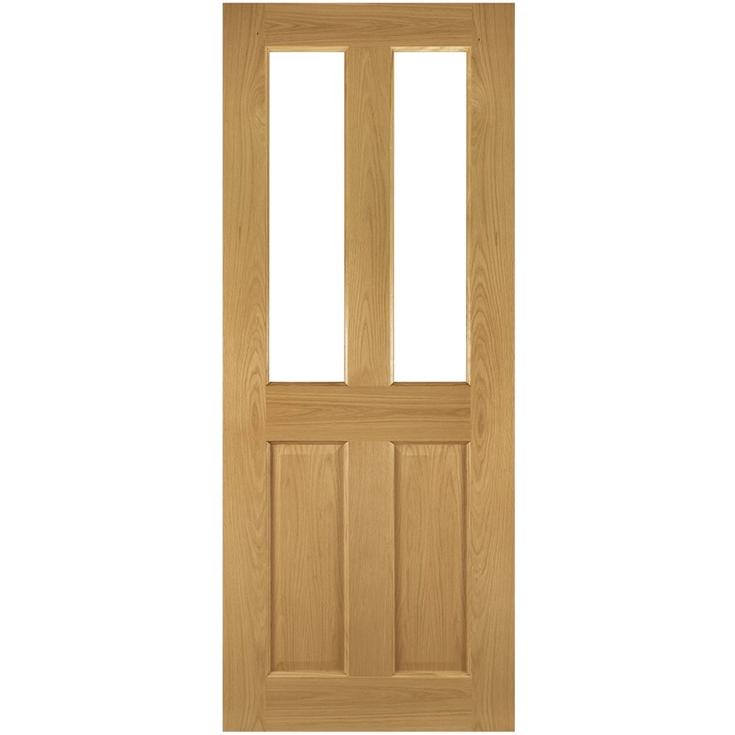 Bury Prefinished Oak Glazed FD30 Fire Door