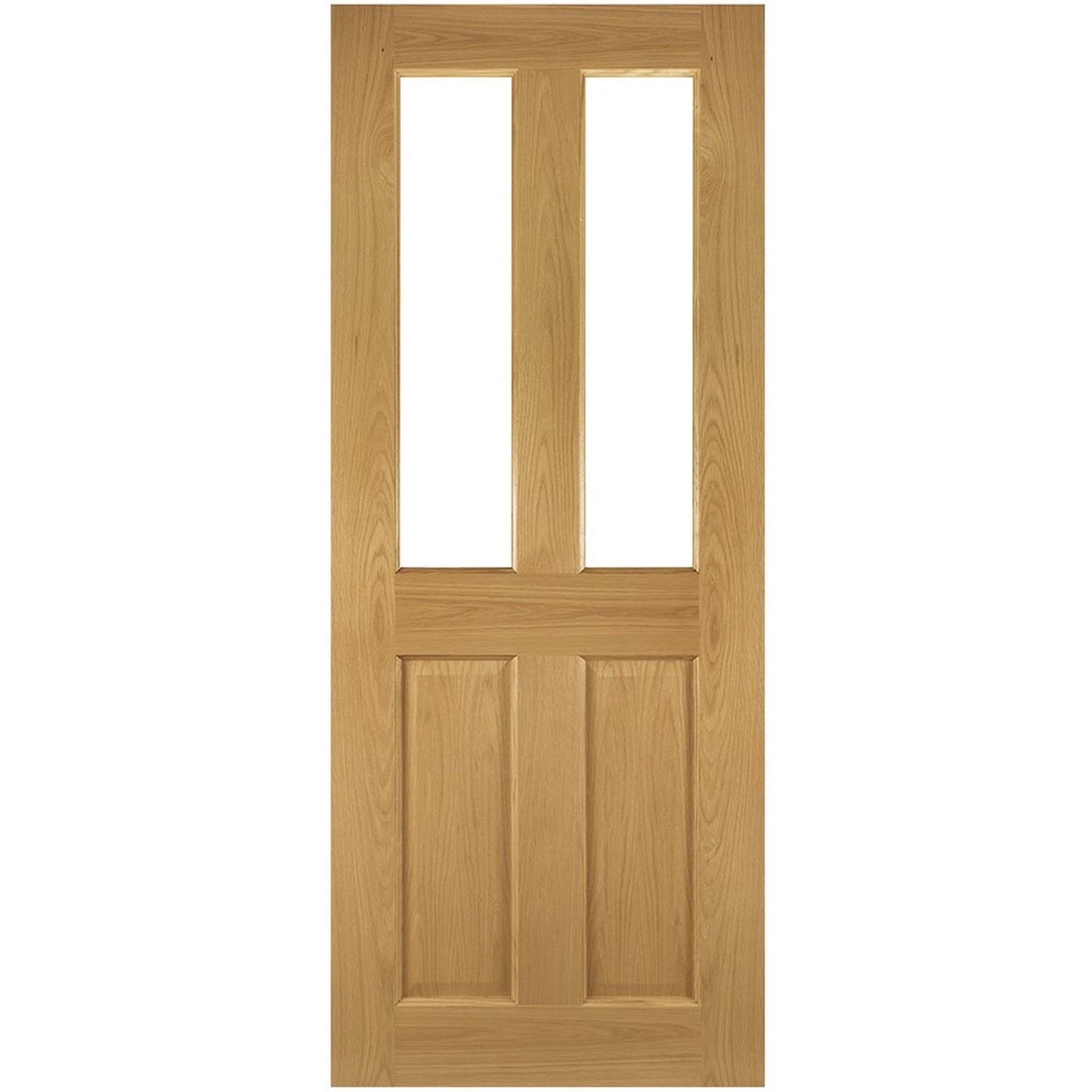 Bury Prefinished Oak Glazed FD30 Fire Door