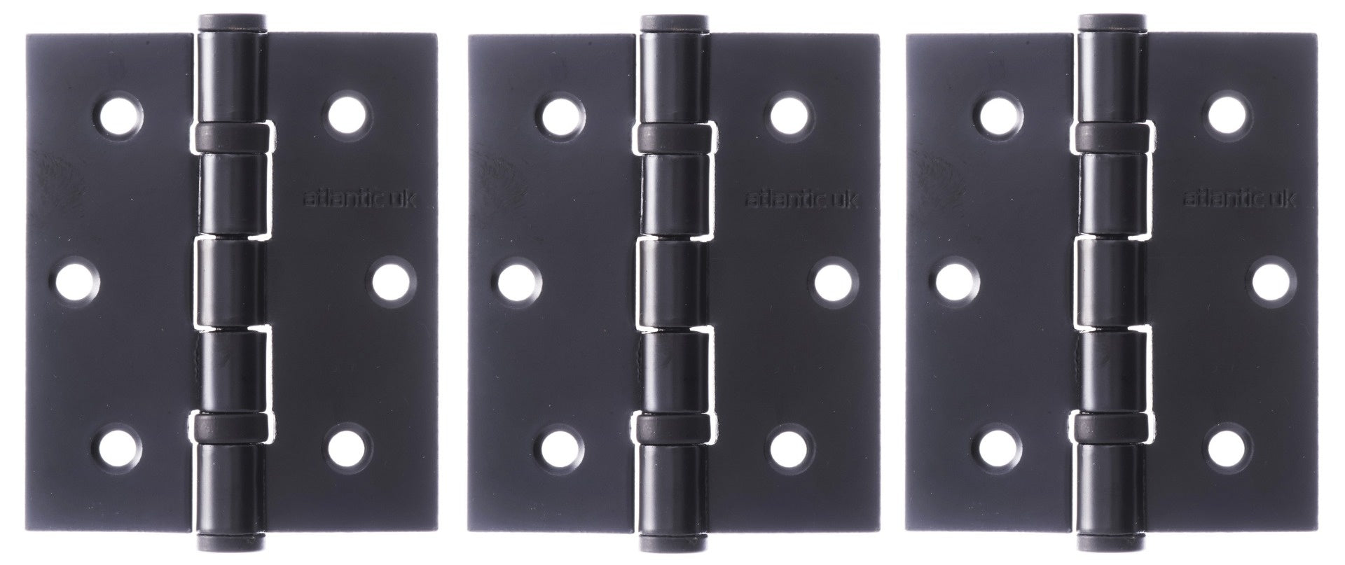 Butt Hinges 3" X 2.5" X 2.5mm Pack Of 3