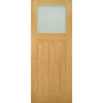 Cambridge 1930's 1 Light Glazed Veneer Door - Main Product Image