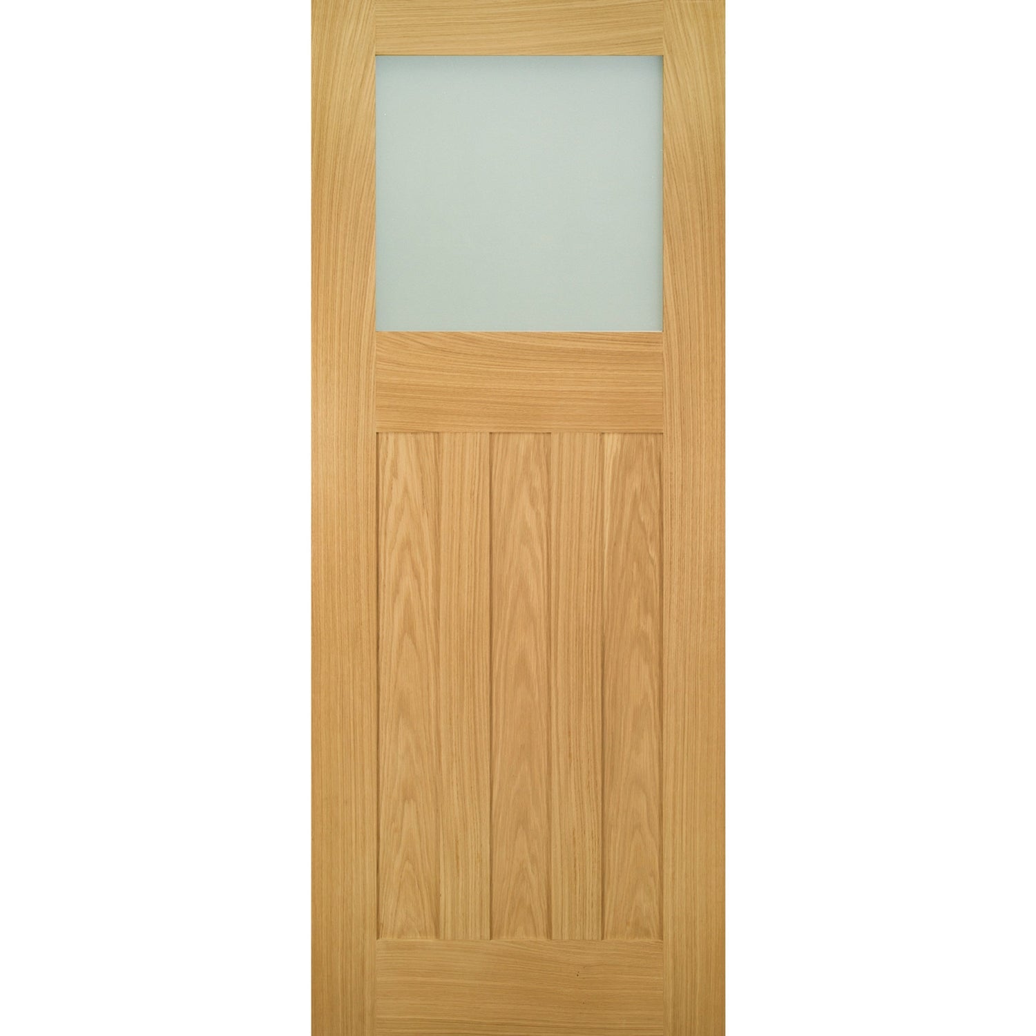 Cambridge 1930's 1 Light Glazed Veneer Door - Main Product Image