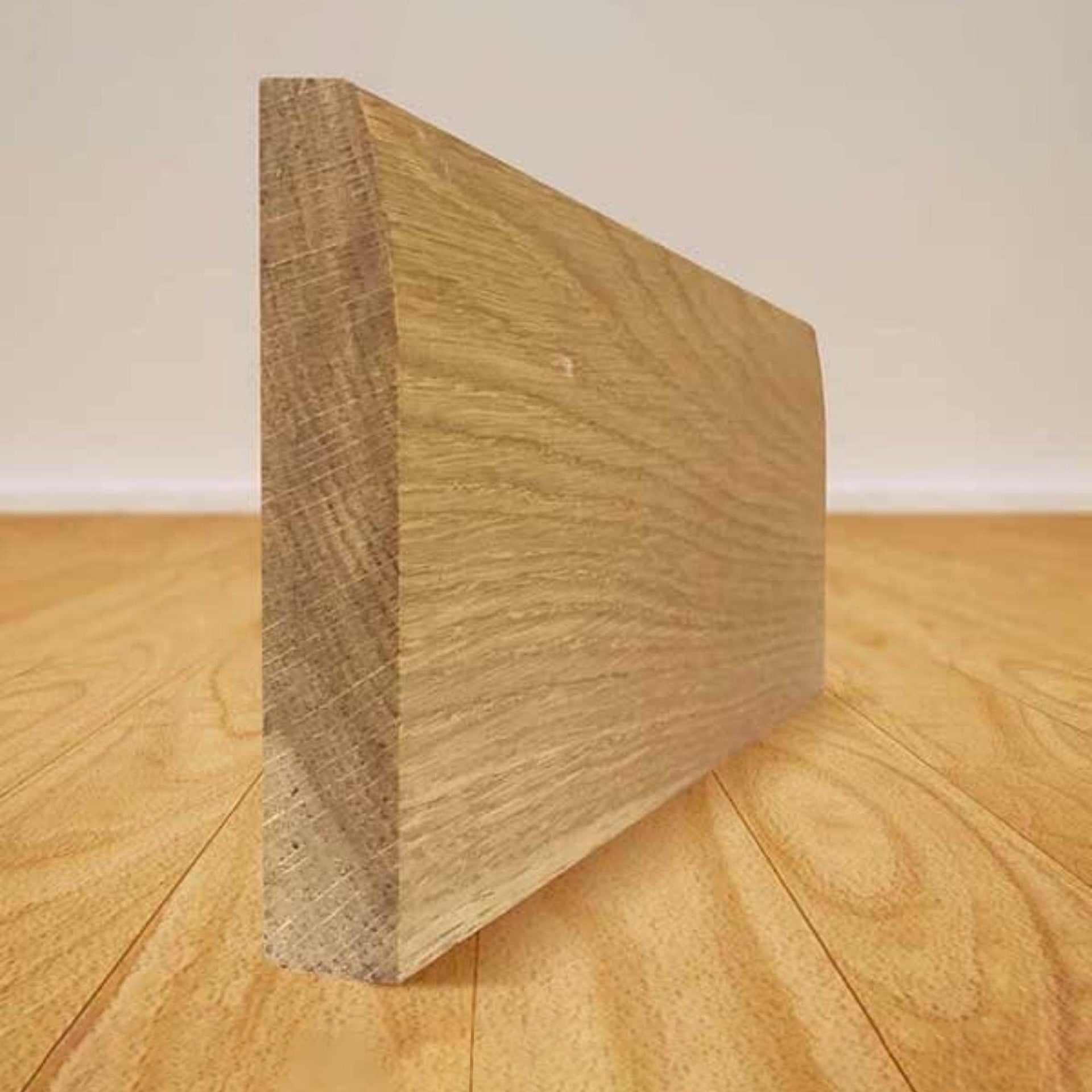 Chamfer Solid Oak Skirting Boards