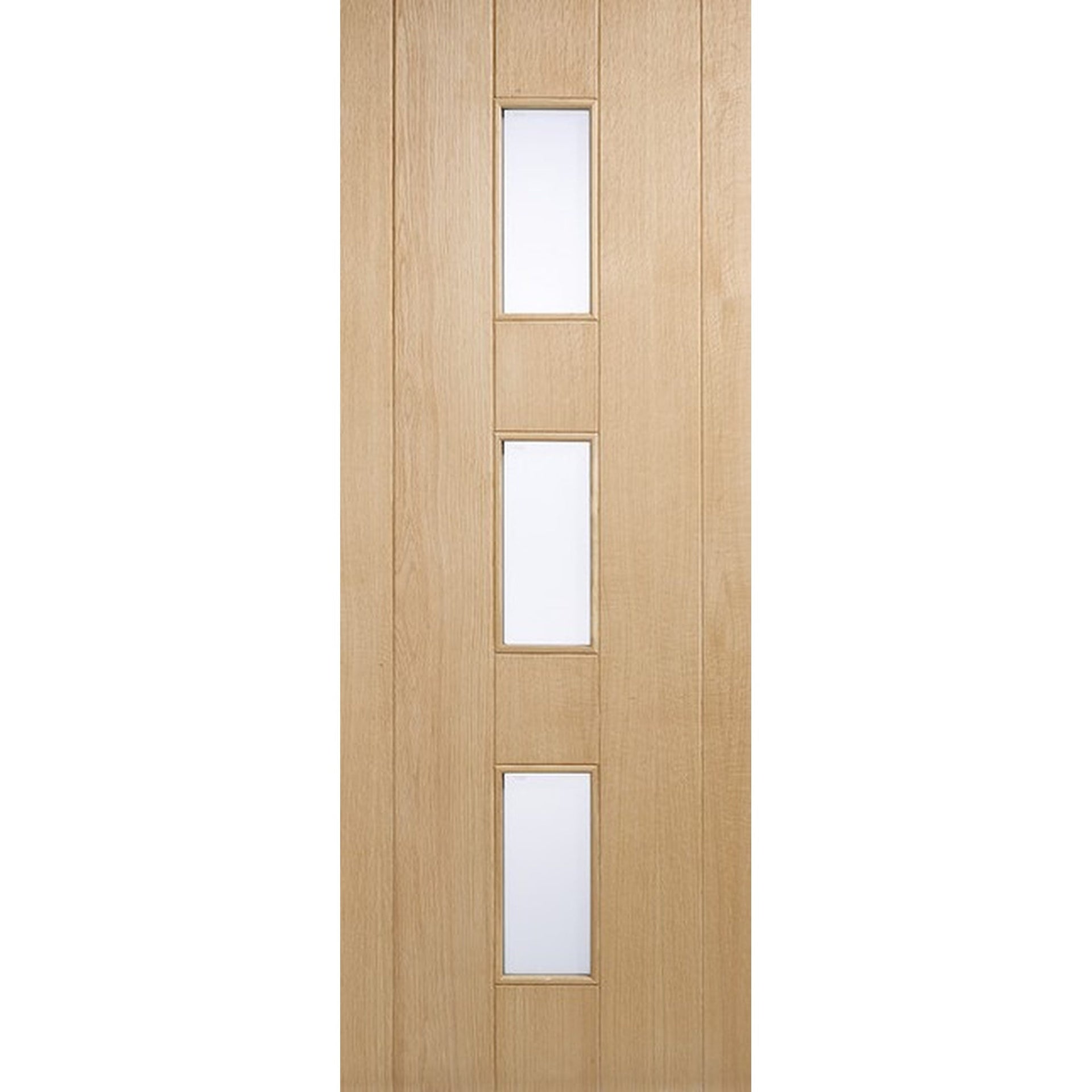 Copenhagen Oak Glazed External Door