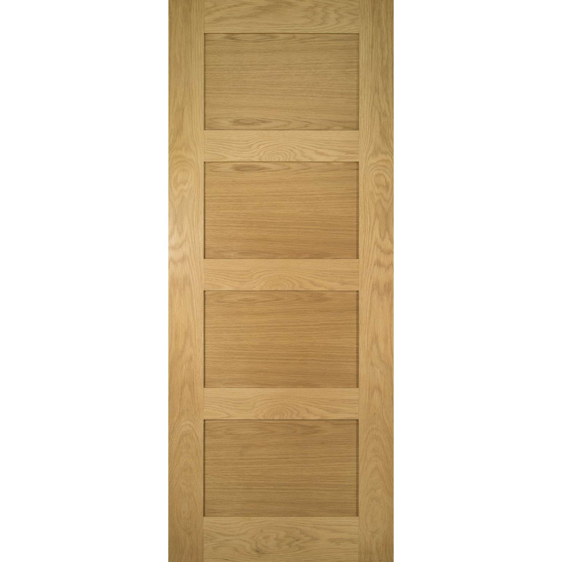 Coventry Four Panel Shaker Style Prefinished Door - Main Product Image