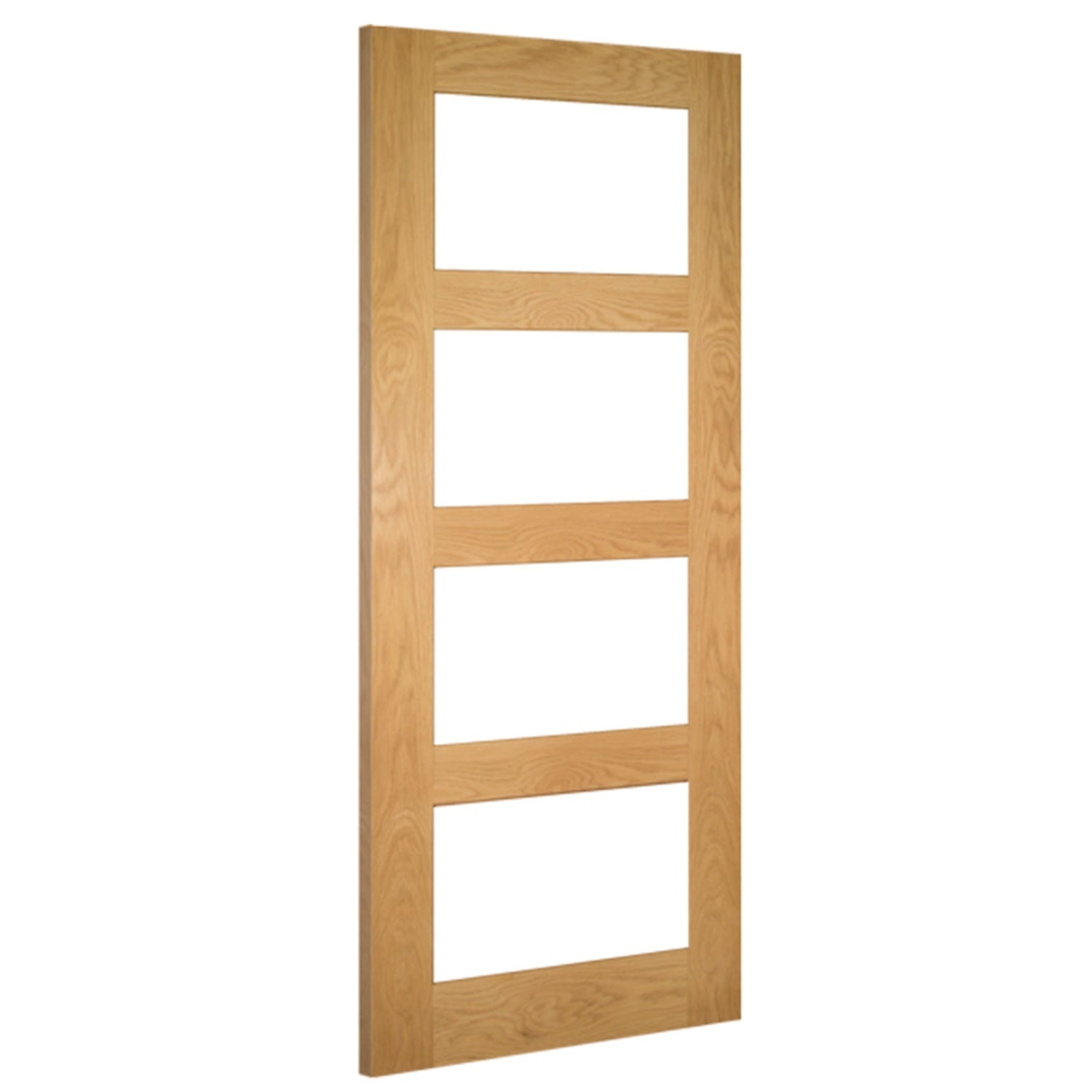 Coventry Prefinished Oak Glazed FD30 Fire Door - Main Product Image