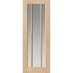 Darwin Unfinished Oak Clear Glazed Oak Door - Main Product Image