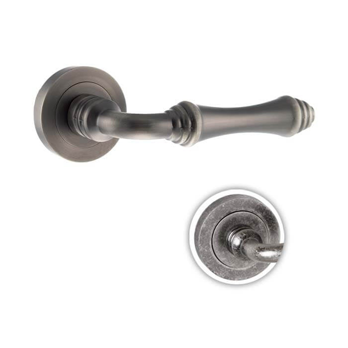 Durham Lever On Round Rose - Main Product Image