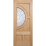 Empress Oak Glazed External Door