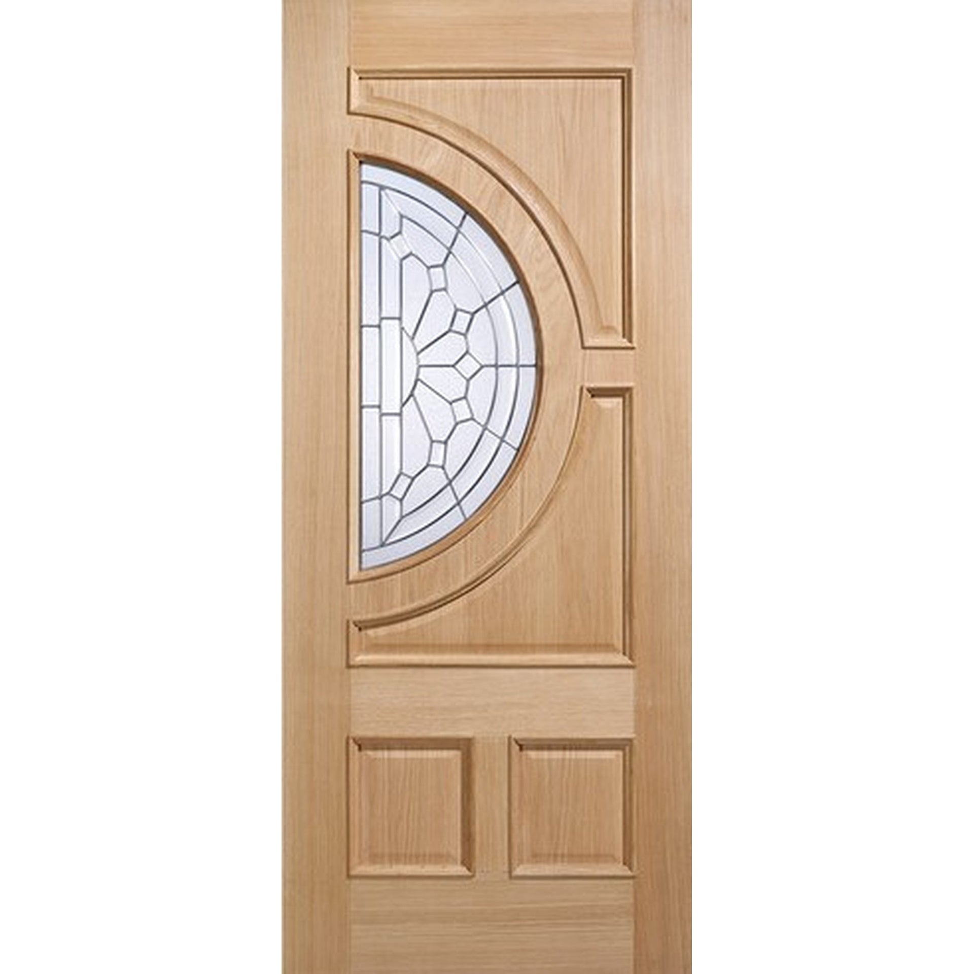 Empress Oak Glazed External Door