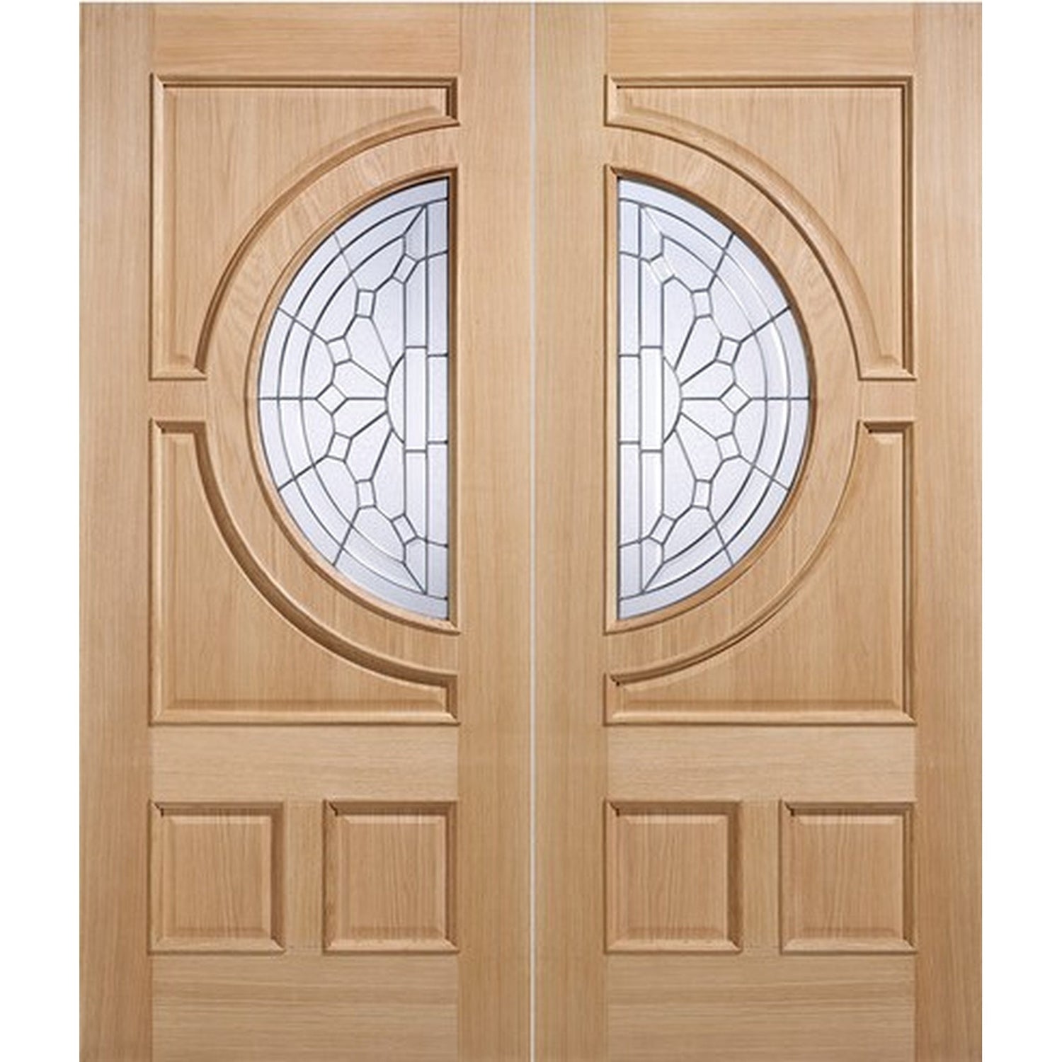 Empress Oak Glazed External Door