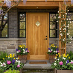 External Prefinished Suffolk Diamond Solid Oak Door