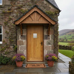 External Traditional Solid Oak Door