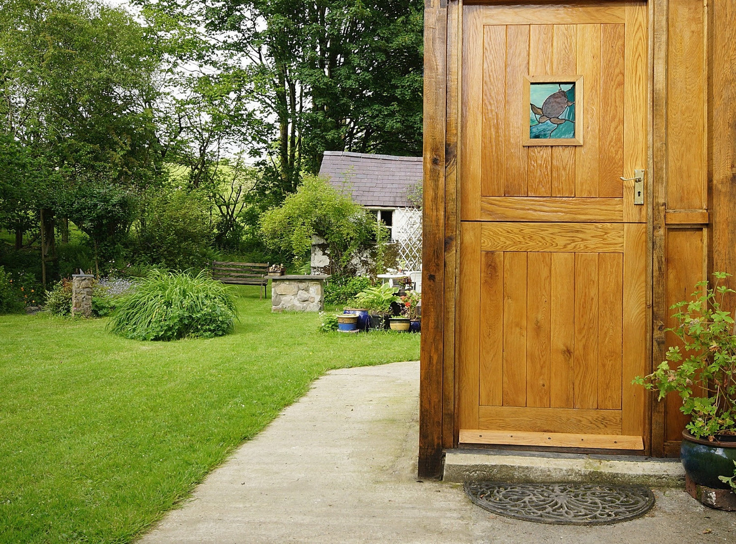External Cottage Stable Solid Oak Door