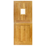 External Cottage Stable Solid Oak Door - Main Product Image