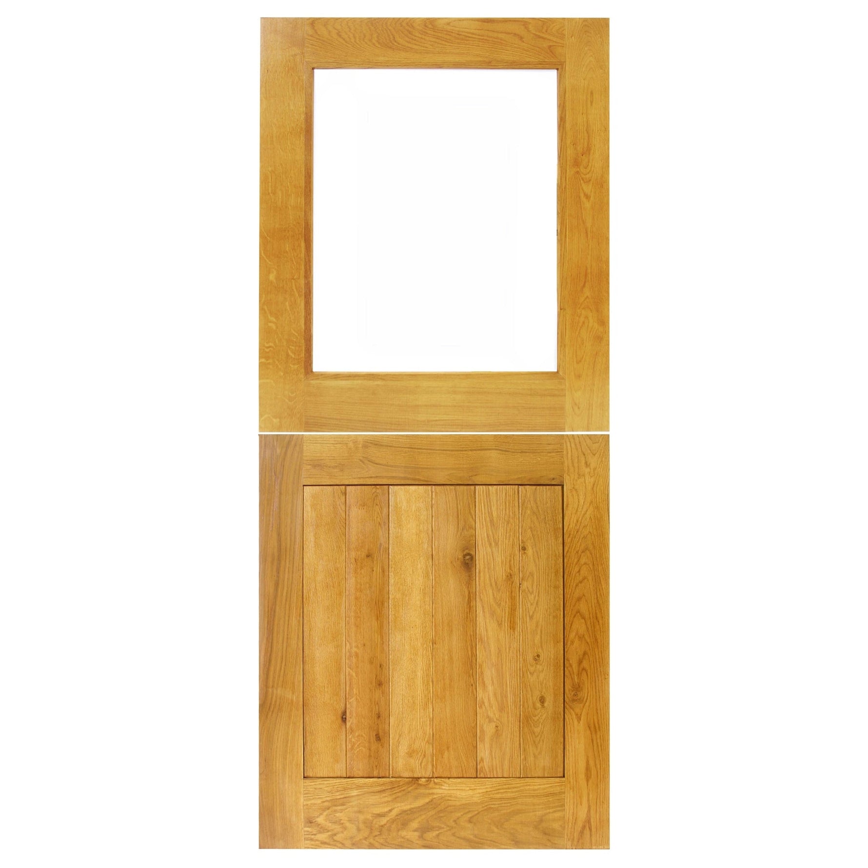 External French Stable Solid Oak Door - Main Product Image
