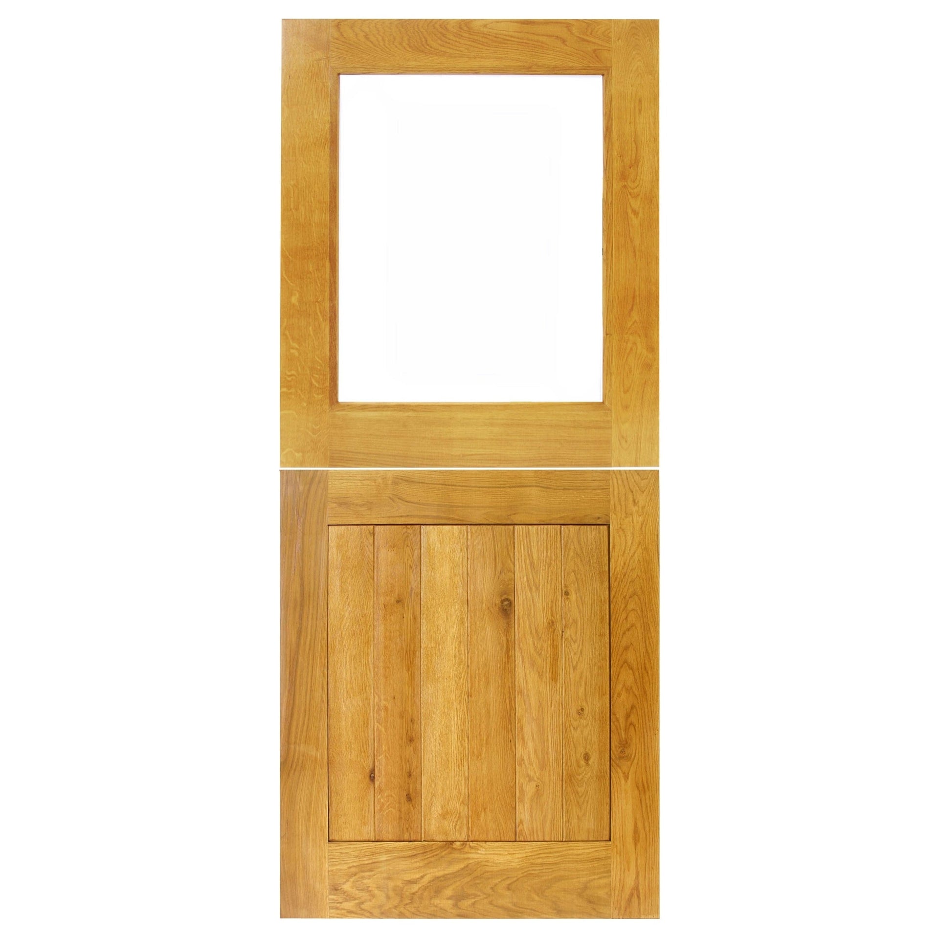 External French Stable Solid Oak Door - Main Product Image