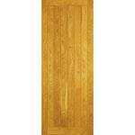 External Prefinished Suffolk Solid Oak Door - Main Product Image