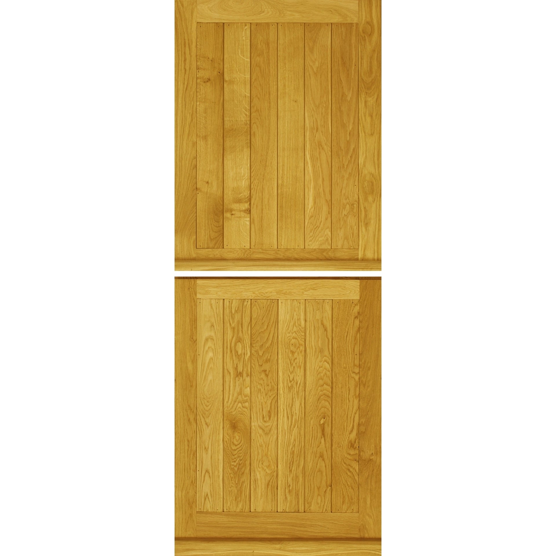 External Prefinished Suffolk Stable Solid Oak Door - Main Product Image