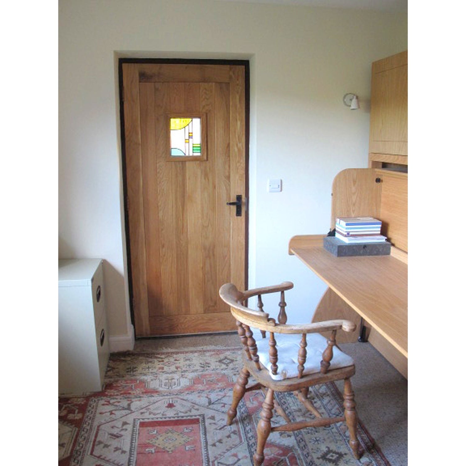 External Traditional Solid Oak Door