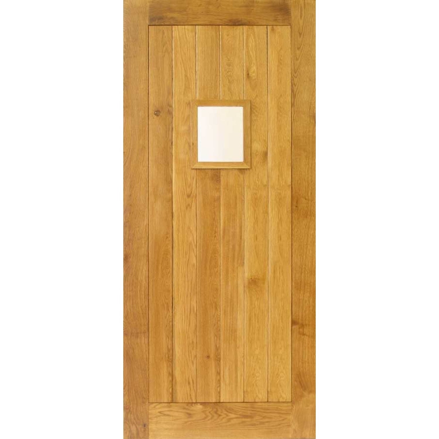 External Traditional Solid Oak Door - Main Product Image