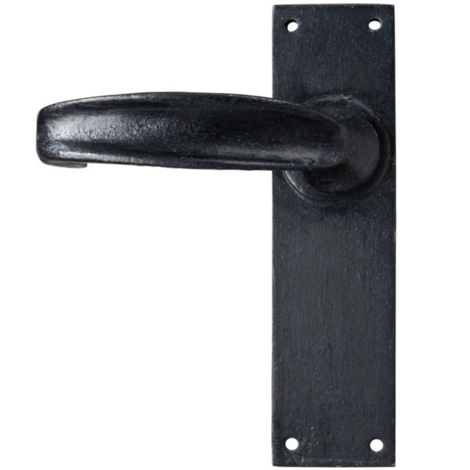 External Harlech Powder Coated Lever Handle