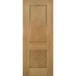 Kensington Pre-Finished Oak Fire Door - Main Product Image
