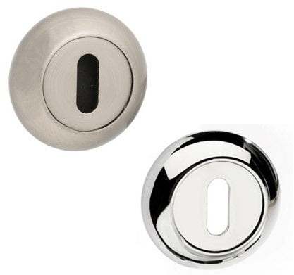 Key Escutcheon Pair On Round "C" Rose - Main Product Image