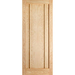 Lincoln Prefinished Oak 3 Panel FD30 Fire Door - Main Product Image