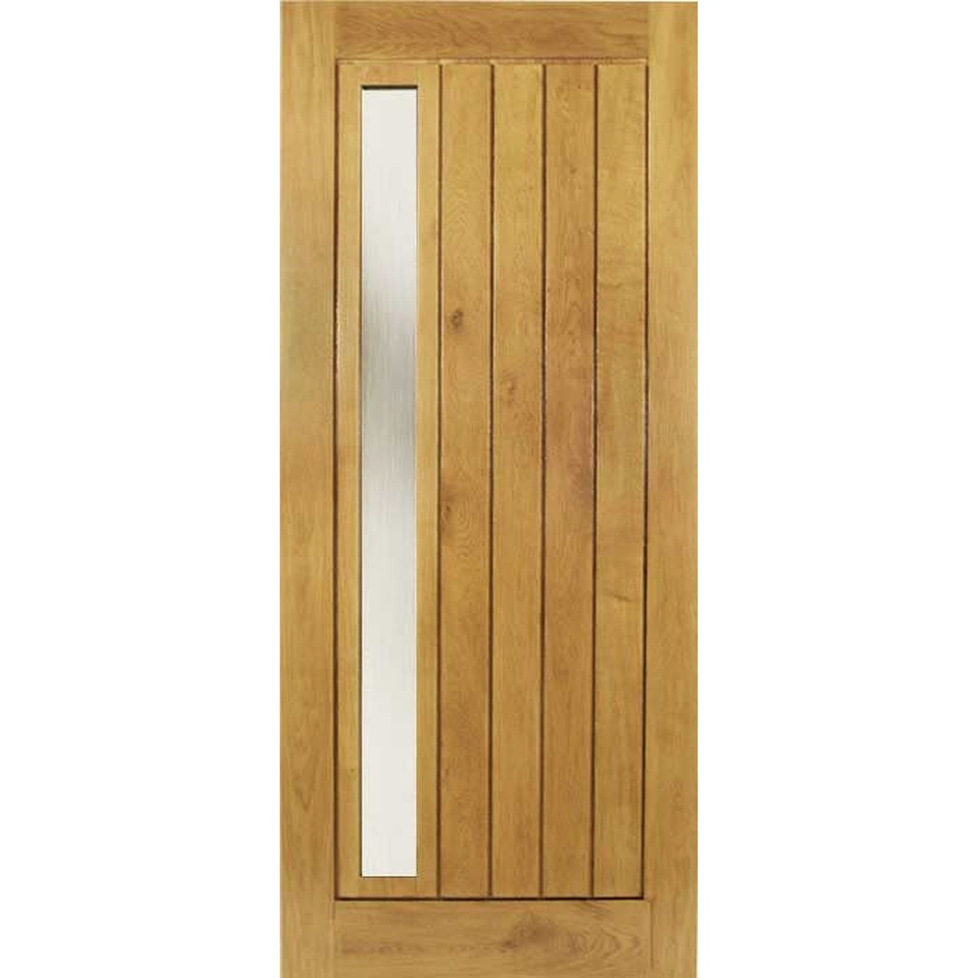 Mexicano Contemporary External Solid Oak Door - Main Product Image