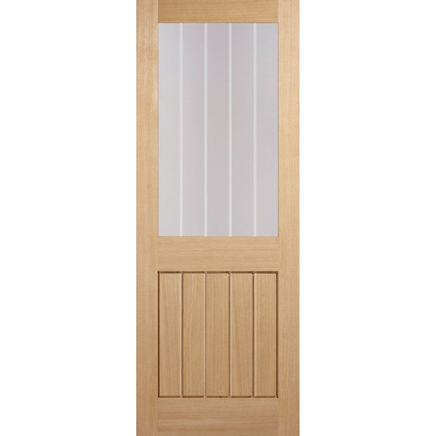 Mexicano Half Light Clear Glazed Door