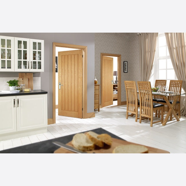 Mexicano Prefinished Engineered Oak Door