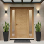 Modica 4 Panel Oak External Door