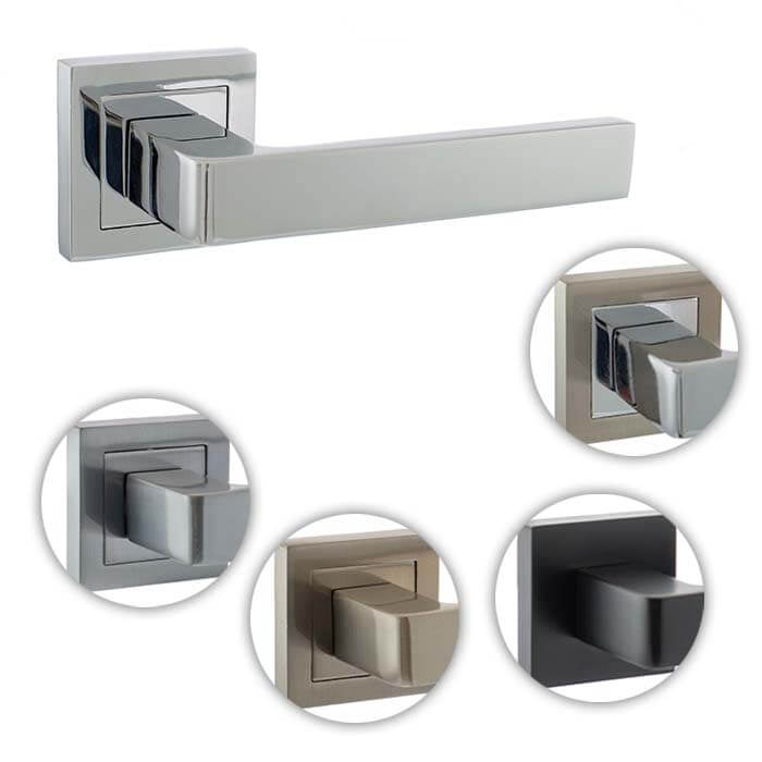 Montana Lever On Square Rose - Main Product Image