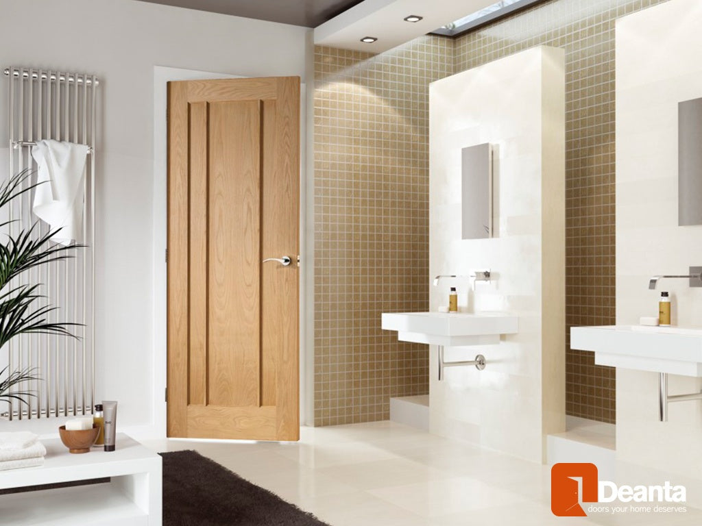 Norwich Modern Oak Door