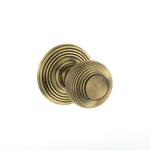 Ripon Round Reeded Mortice Door Knob
