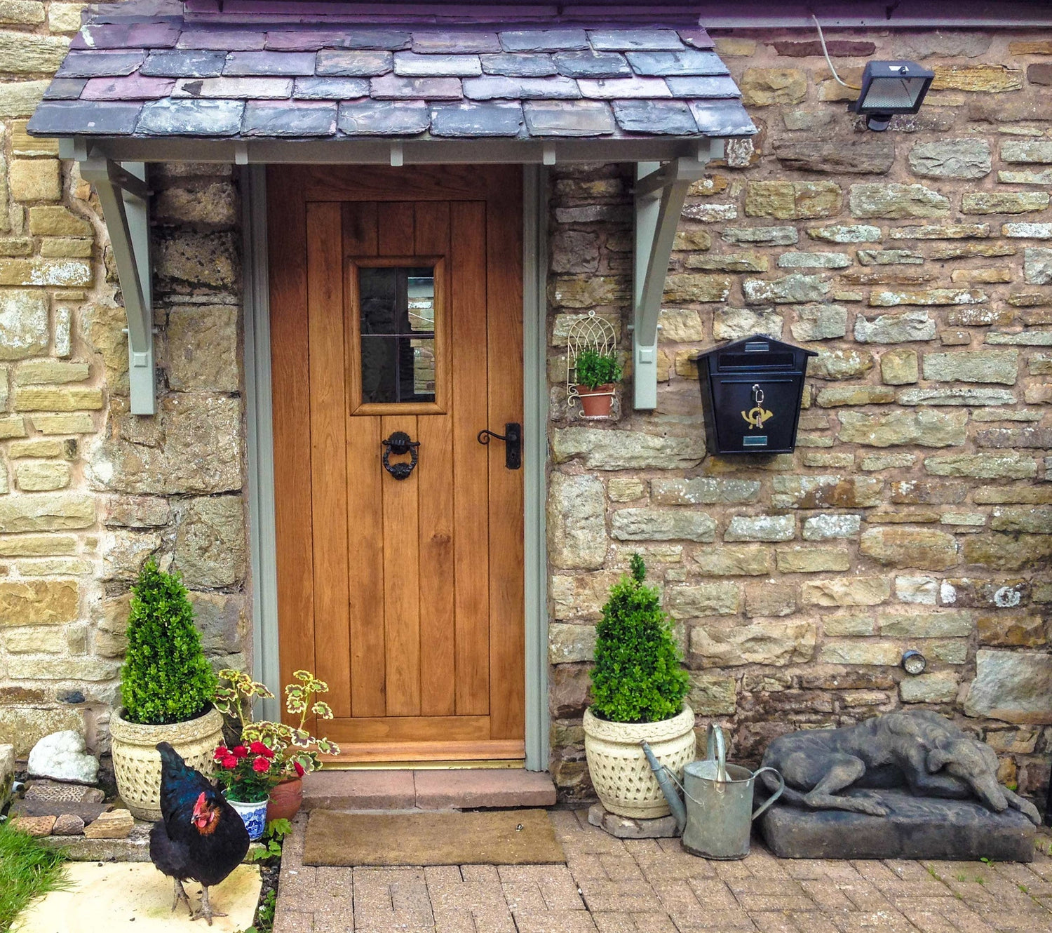 OX-Bow External Solid Oak Door