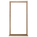 Oak External Double Door Frame And Aquamac Seal - Main Product Image