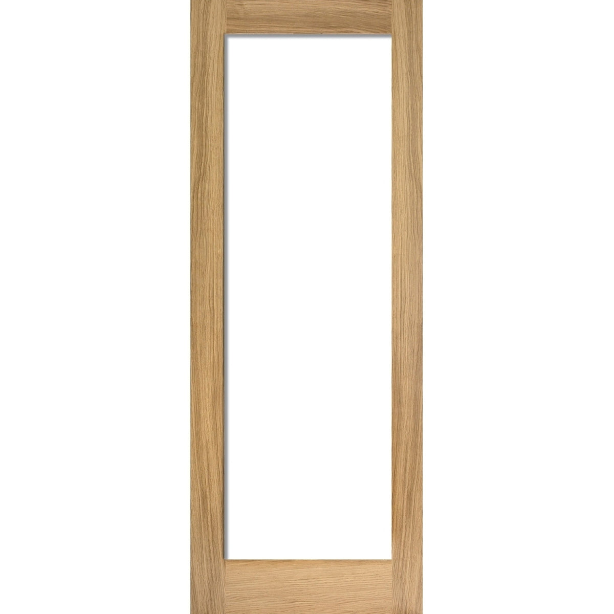 Oak Veneer 1 Light Glazed Internal French Door - Main Product Image