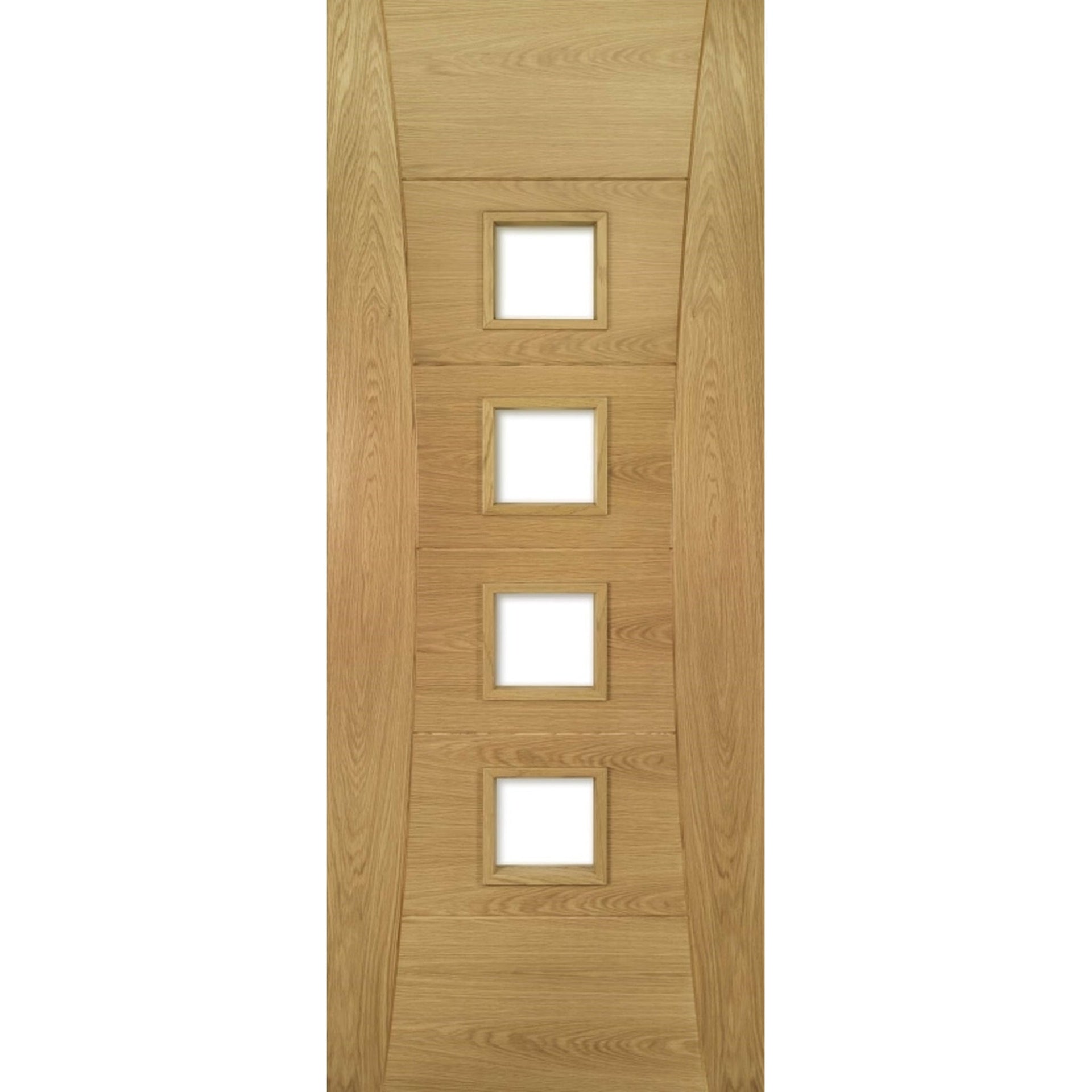 Pamplona Glazed Prefinished Oak Fire Door