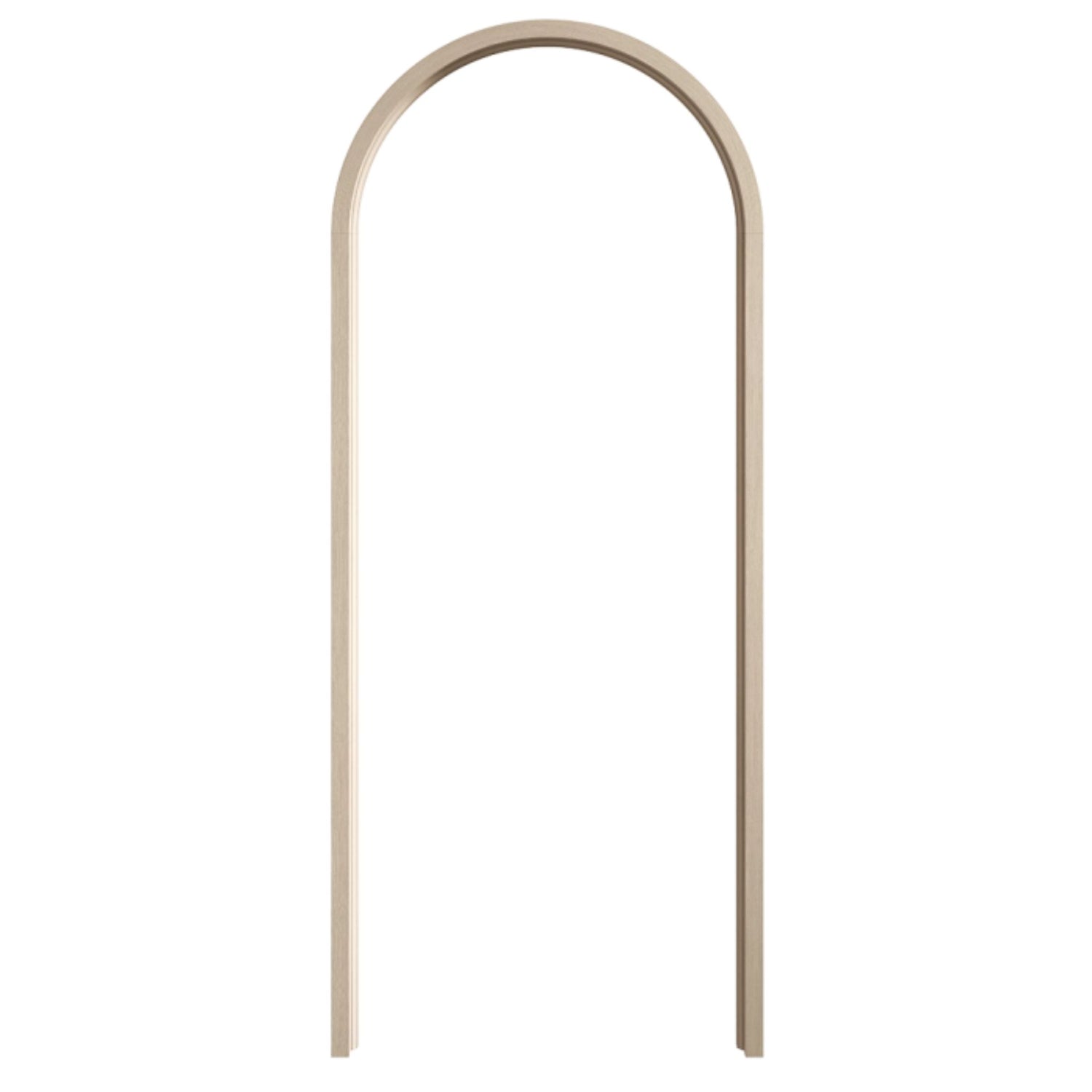 Prefinished Blonde Oak Curved Door Frame