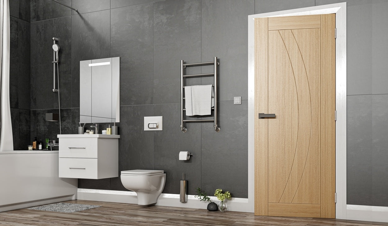 Ravello Prefinished Oak Fire Door