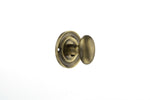 Solid Brass Oval WC Turn And Release