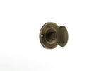 Solid Brass Oval WC Turn And Release