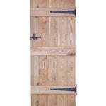 Solid Oak Rustic Ledged Door
