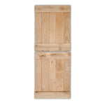 Solid Oak Rustic Butt and Bead Profile Stable Door - Main Product Image
