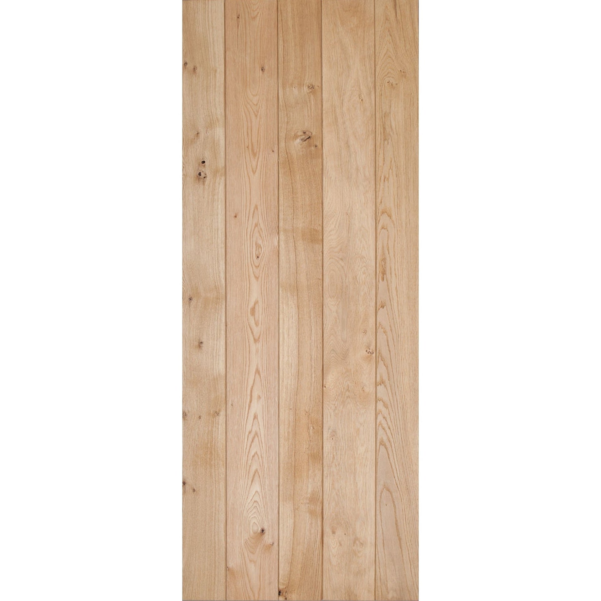 Solid Oak Rustic Ledged Door